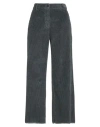 Rosso35 Woman Pants Grey Size 10 Cotton In Gray
