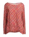 Rosso35 Blouses In Tomato Red