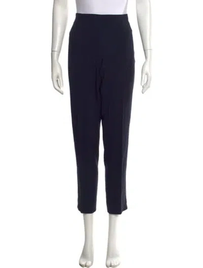 Pre-owned Rosso35 Wool Straight Leg Pants In Blue
