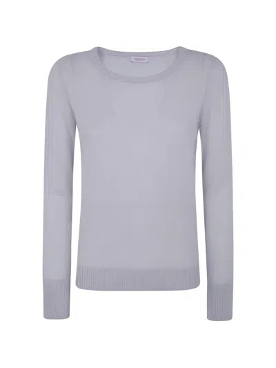 Rossopuro Cashmere Sweater In Gray