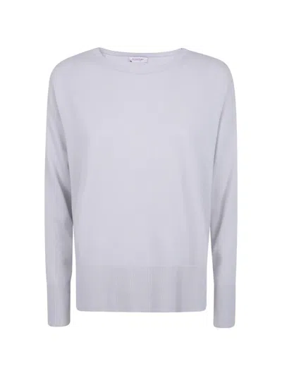Rossopuro Crew-neck Wool Sweater In White