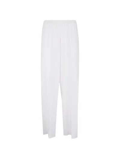 Rossopuro Elasticated Trousers In White