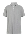 Rossopuro Man Polo Shirt Military Green Size 7 Cotton
