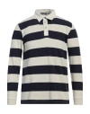 Rossopuro Man Polo Shirt Navy Blue Size 4 Cotton In Navy Blue