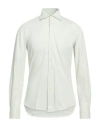 Rossopuro Man Shirt Light Grey Size 15 ½ Cotton