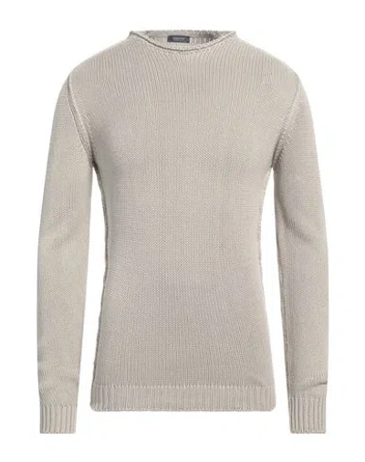 Rossopuro Man Sweater Beige Size 4 Cotton