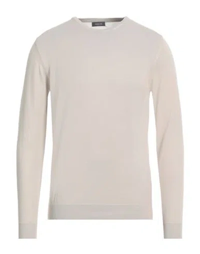 Rossopuro Man Sweater Beige Size 4 Cotton In Neutral