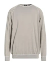 Rossopuro Man Sweater Beige Size 7 Cotton