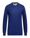 Rossopuro Man Sweater Blue Size 4 Wool