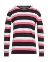 Rossopuro Man Sweater Coral Size 4 Wool In Red