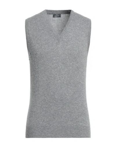 Rossopuro Man Sweater Grey Size 3 Cashmere