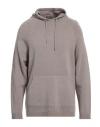 Rossopuro Man Sweater Light Brown Size 3 Wool, Cashmere In Beige