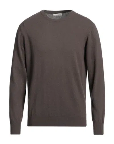 Rossopuro Man Sweater Light Brown Size 6 Cashmere In Beige