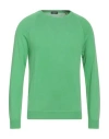 Rossopuro Man Sweater Light Green Size 4 Cotton In Green