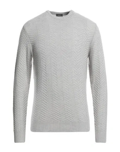 Rossopuro Man Sweater Light Grey Size 4 Wool