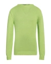 Rossopuro Man Sweater Acid Green Size 6 Cotton