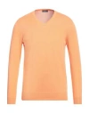 Rossopuro Man Sweater Mandarin Size 4 Cotton