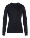 Rossopuro Man Sweater Midnight Blue Size 3 Cotton