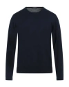 Rossopuro Man Sweater Midnight Blue Size 4 Cotton