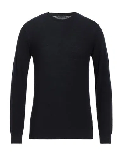 Rossopuro Man Sweater Midnight Blue Size 4 Wool