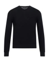 Rossopuro Man Sweater Navy Size 4 Wool In Navy