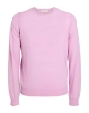 Rossopuro Man Sweater Pink Size 3 Cotton
