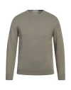 Rossopuro Man Sweater Sage Green Size 3 Cotton