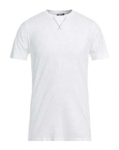 Rossopuro Man T-shirt White Size 3 Cotton