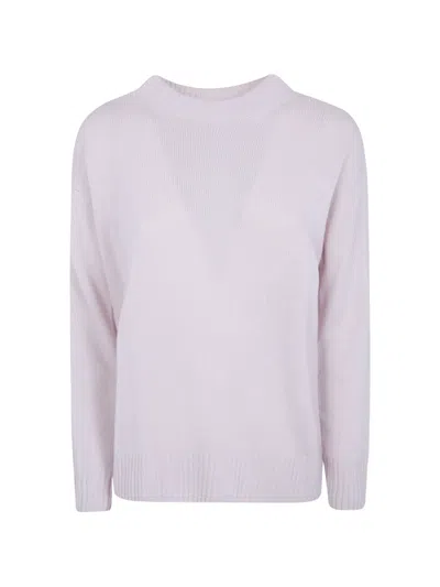 Rossopuro Ribbed-knit Cashmere Sweater In Purple