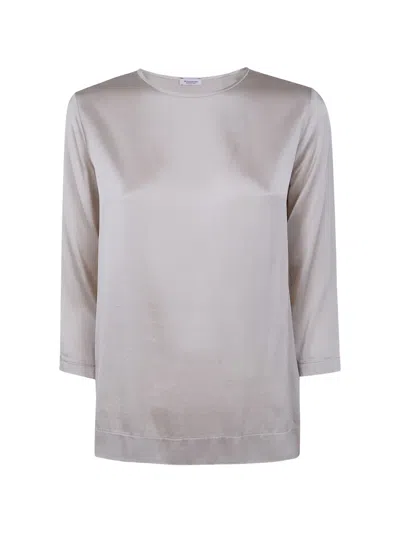 Rossopuro Silk Knitwear In Neutral