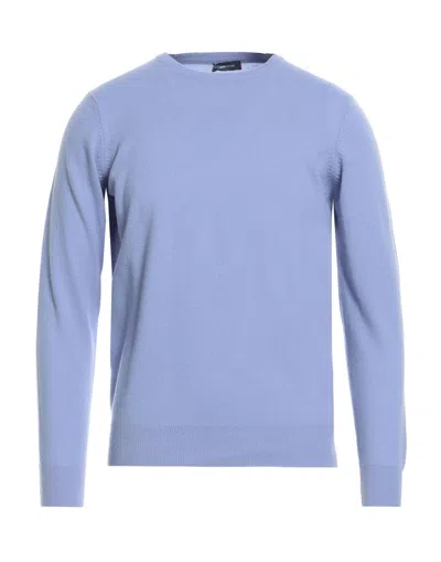 Rossopuro Sweaters In Pastel Blue