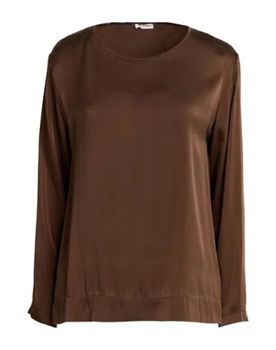 Rossopuro Tops & Tees - Tops In Fuchsia - Brown