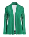 Rossopuro Woman Cardigan Green Size S Viscose