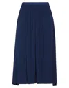 Rossopuro Long Skirts In Navy Blue