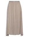 Rossopuro Long Skirts In Grey