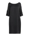 Rossopuro Woman Midi Dress Black Size M Viscose