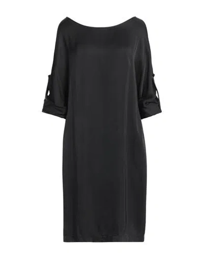 Rossopuro Woman Midi Dress Black Size M Viscose