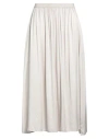 Rossopuro Long Skirts In Grey