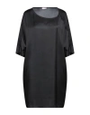 Rossopuro Woman Mini Dress Black Size Xs Viscose