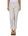 Rossopuro Woman Pants Beige Size 6 Cotton, Elastane In Beige
