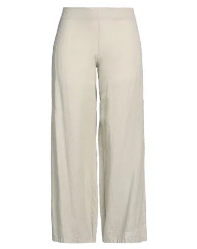 Rossopuro Woman Pants Beige Size Xl Linen