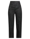 Rossopuro Woman Pants Black Size 10 Polyester, Acetate