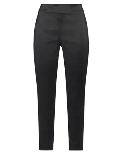 Rossopuro Woman Pants Black Size Xs Polyester, Nylon, Elastane