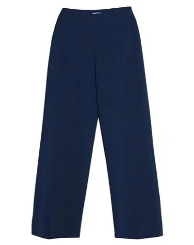 ROSSOPURO ROSSOPURO WOMAN PANTS BLUE SIZE S POLYESTER, ELASTANE,13124135SV 4