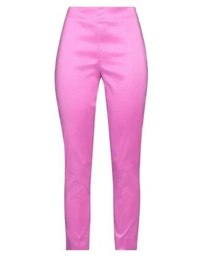 Rossopuro Woman Pants Fuchsia Size Xs Polyester, Nylon, Elastane In Pink