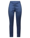 Rossopuro Woman Pants Navy Blue Size S Polyester, Nylon, Elastane
