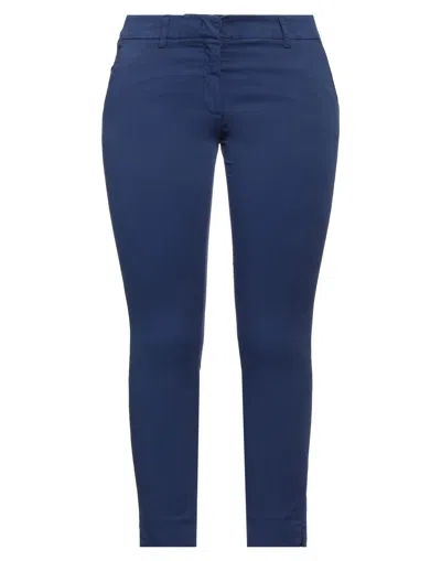 Rossopuro Pants In Navy Blue