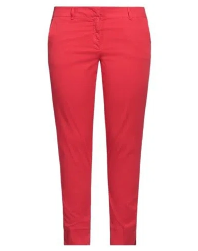 Rossopuro Casual Pants In Red