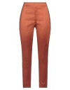 Rossopuro Woman Pants Tan Size S Polyester, Nylon, Elastane In Brown