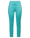 Rossopuro Woman Pants Turquoise Size Xs Polyester, Nylon, Elastane In Blue